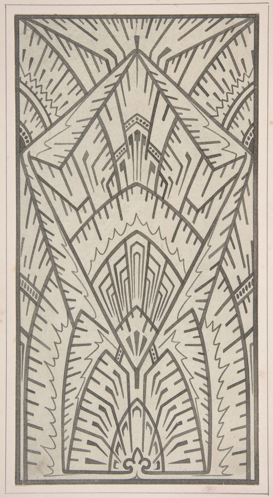 Design drawing av Christopher Dresser