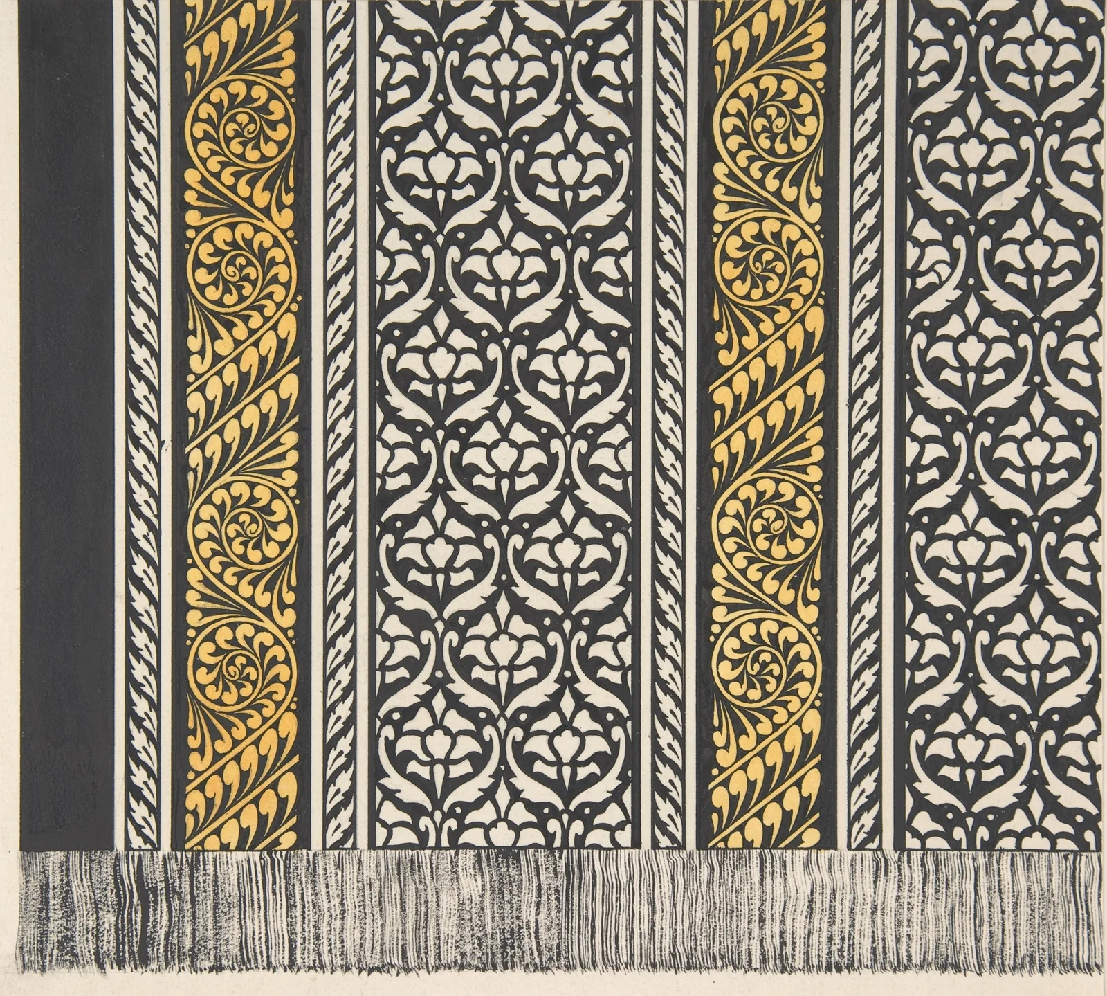 Design drawing av Christopher Dresser