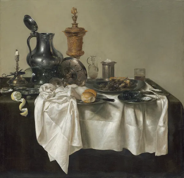 Banquet Piece with Mince Pie av Willem Claesz Heda