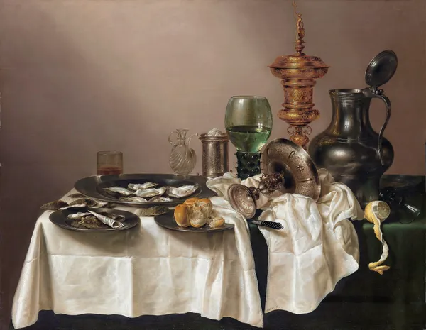 Still Life with a Gilt Cup av Willem Claesz Heda