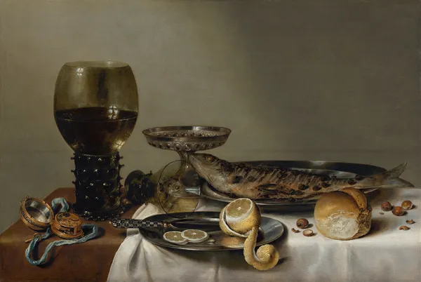 Still Life with a Roemer and Watch av Willem Claesz Heda