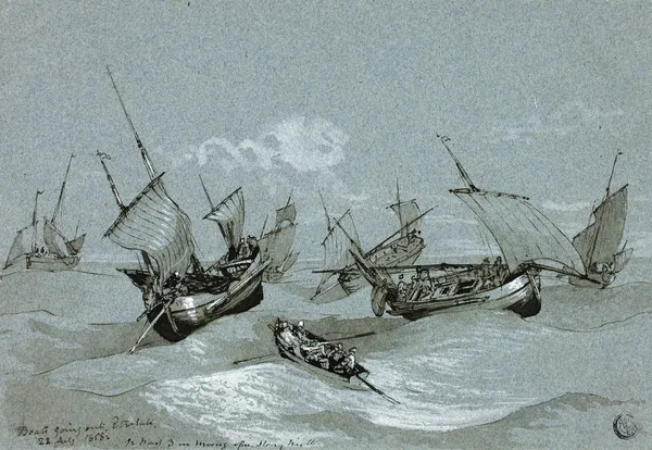 Boats Going Out, Entretat av Clarkson Stanfield