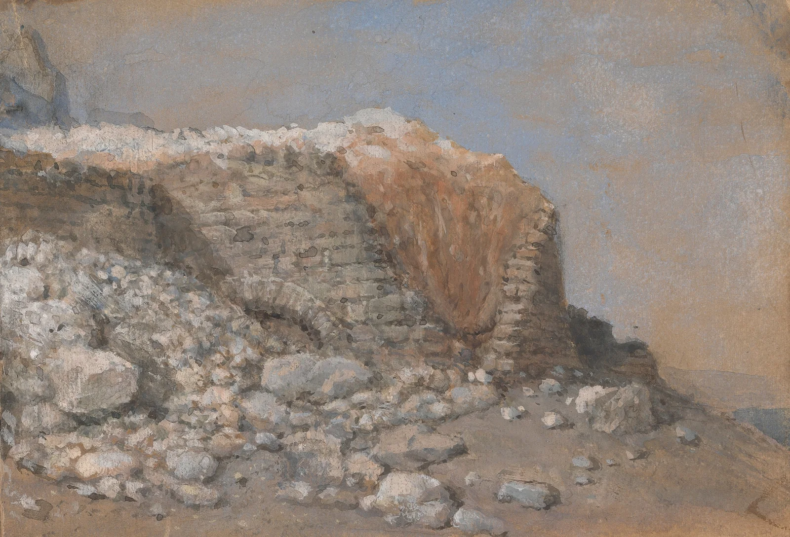 Stone Wall av Clarkson Stanfield