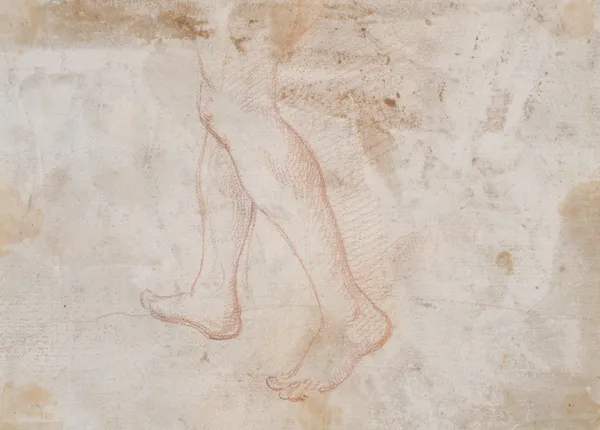 Schreitendes Beinpaar (Fragment) av Claude Lorrain