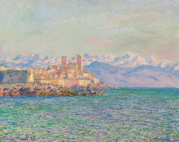 Antibes, Le Fort av Claude Monet