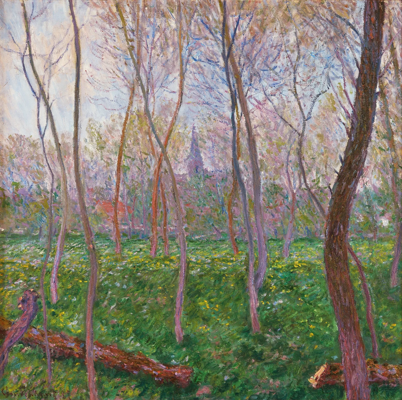 Bennecourt av Claude Monet