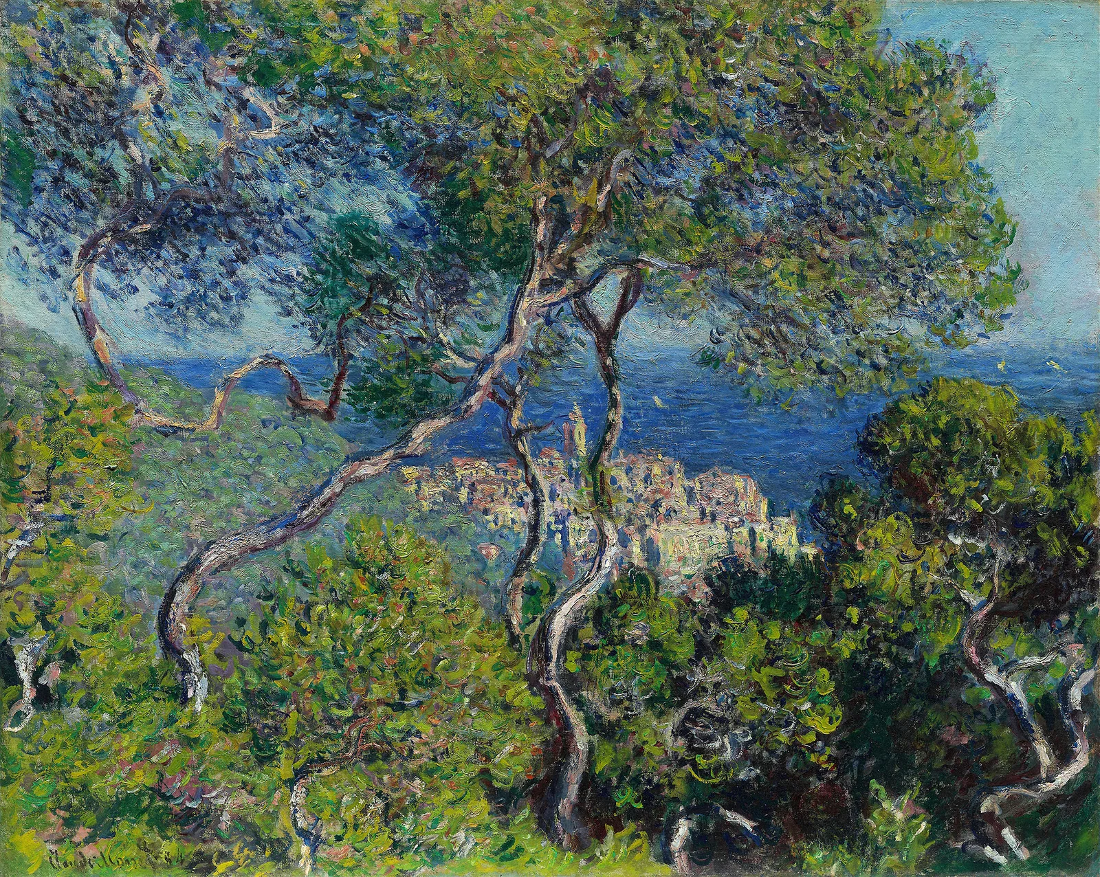 Bordighera av Claude Monet