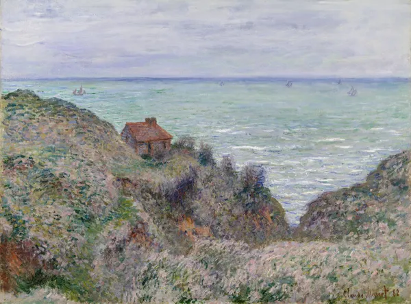 Cabin of the Customs Watch av Claude Monet