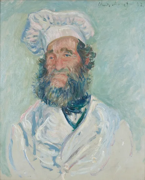 Der Koch (Le Père Paul) Monsieur Paul av Claude Monet