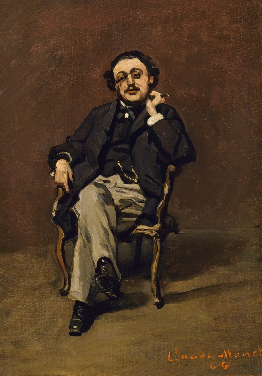 Dr. Leclenché av Claude Monet