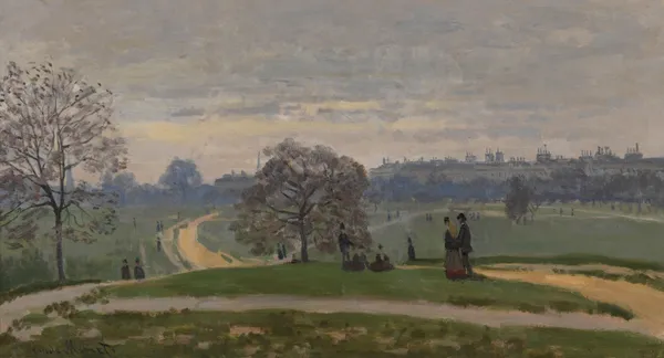 Hyde Park, London av Claude Monet