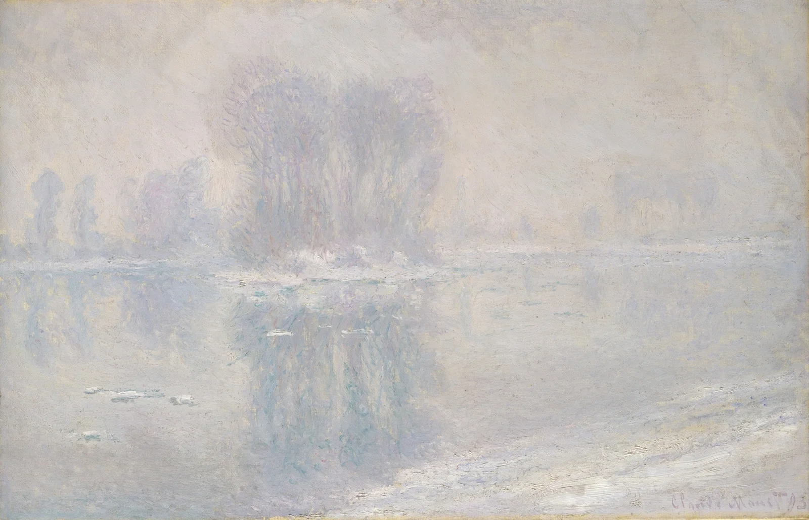 Ice Floes av Claude Monet