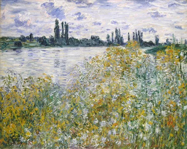 Île aux Fleurs near Vétheuil av Claude Monet