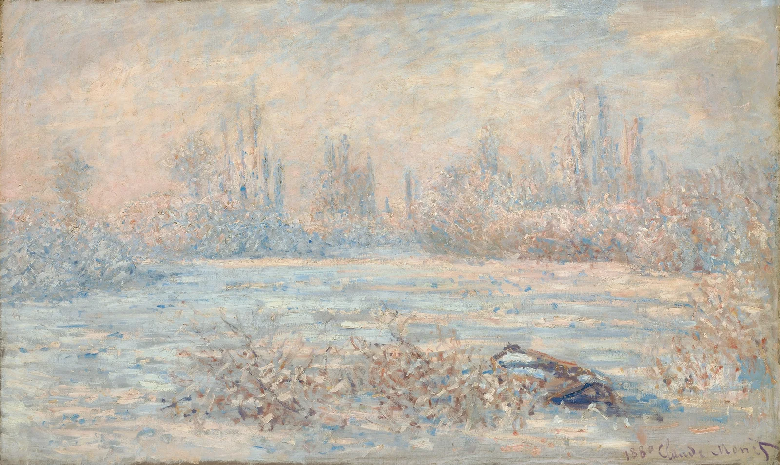 Le Givre av Claude Monet