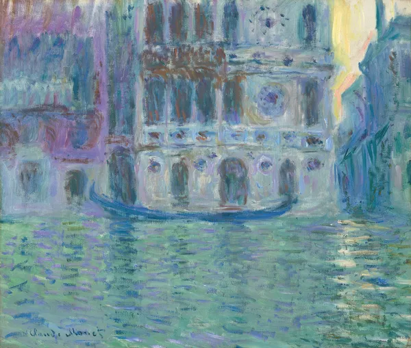 Le Palais Dario av Claude Monet