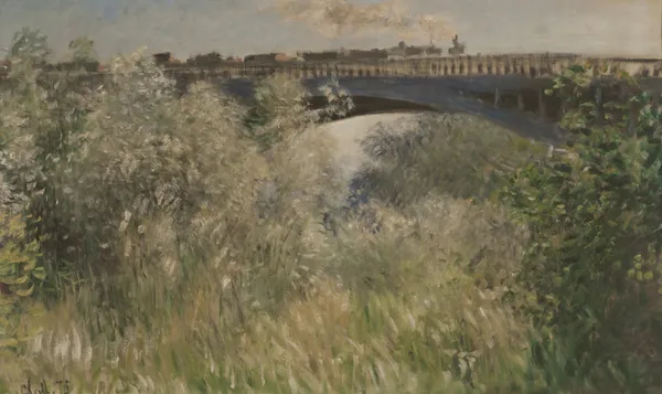 Le Pont d` Argenteuil av Claude Monet