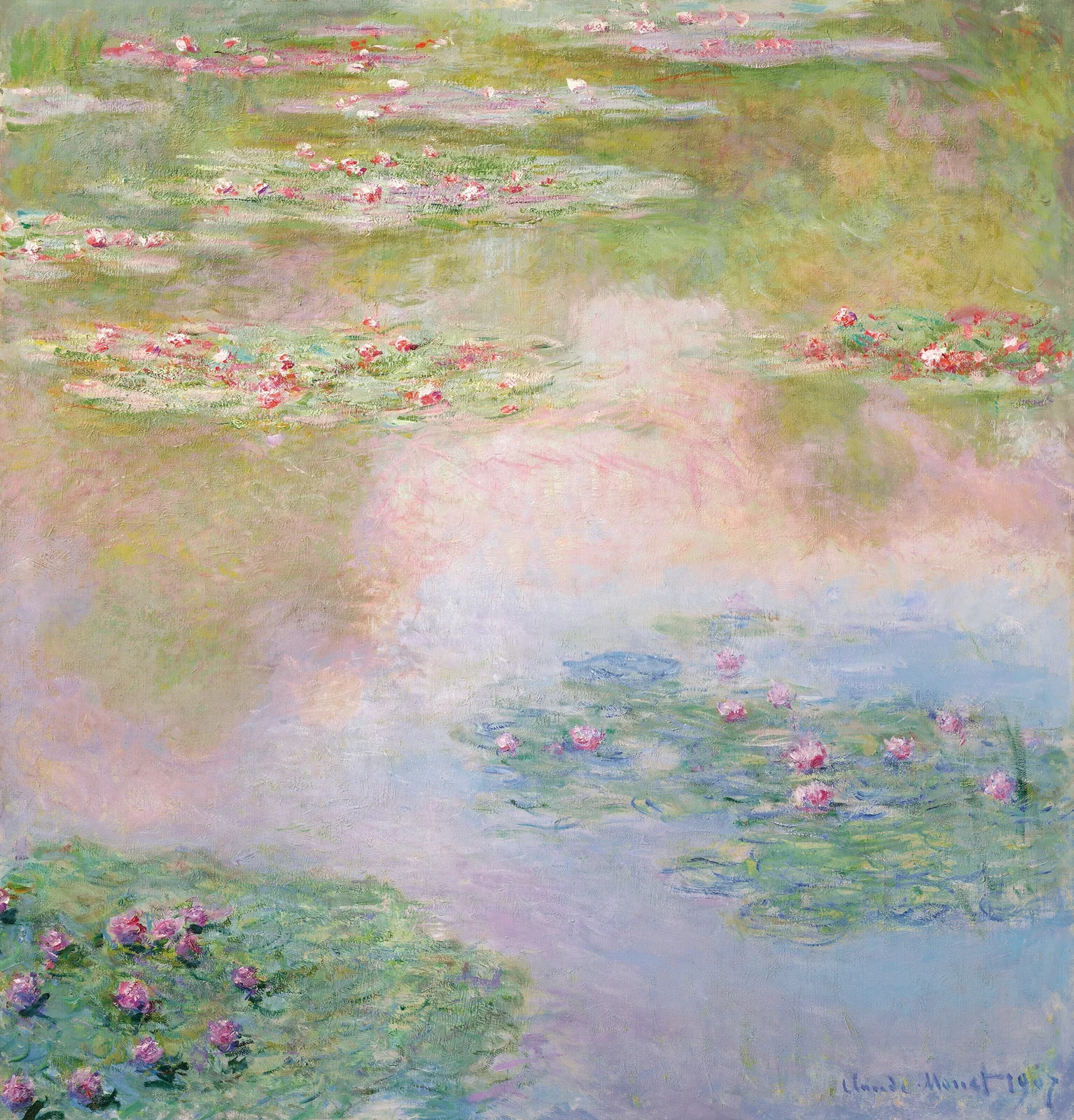 Nymphéas av Claude Monet