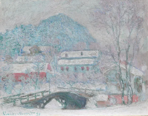Sandvika, Norway av Claude Monet