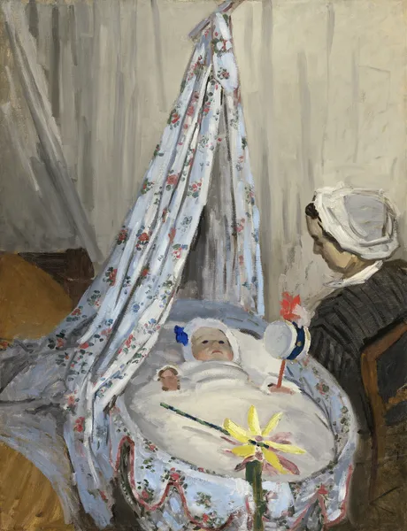 The Cradle – Camille with the Artist’s Son Jean av Claude Monet