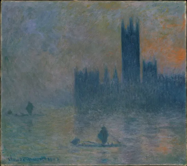 The Houses of Parliament (Effect of Fog) (1903–4) av Claude Monet