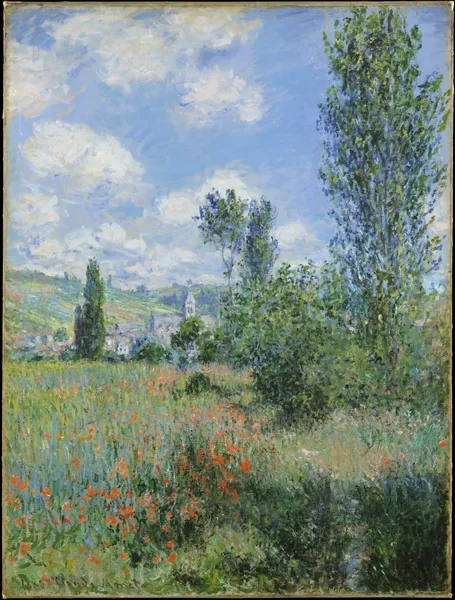 View of Vétheuil, 1880 – nr 2 av Claude Monet