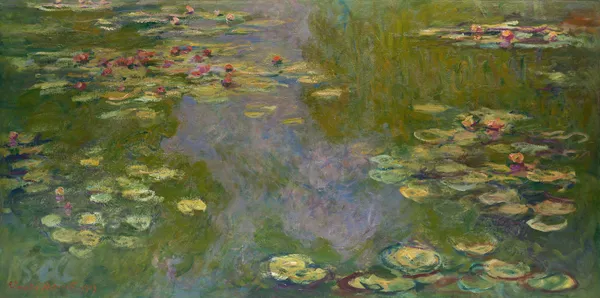Water Lilies, 1919 av Claude Monet