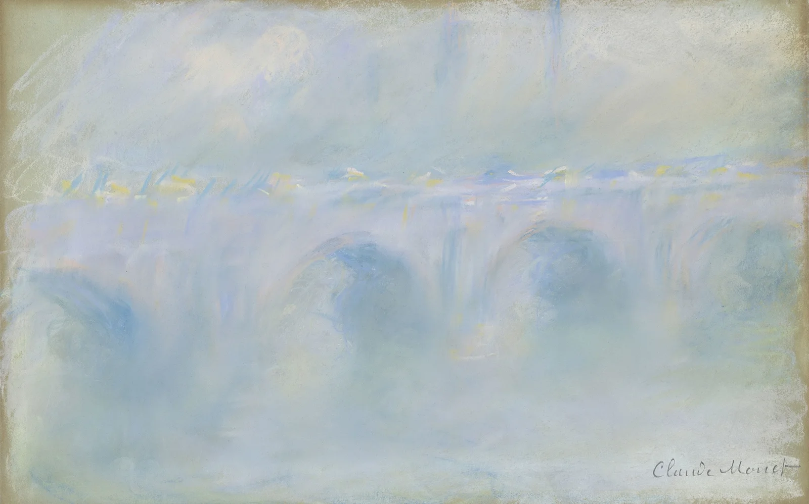 Waterloo Bridge av Claude Monet