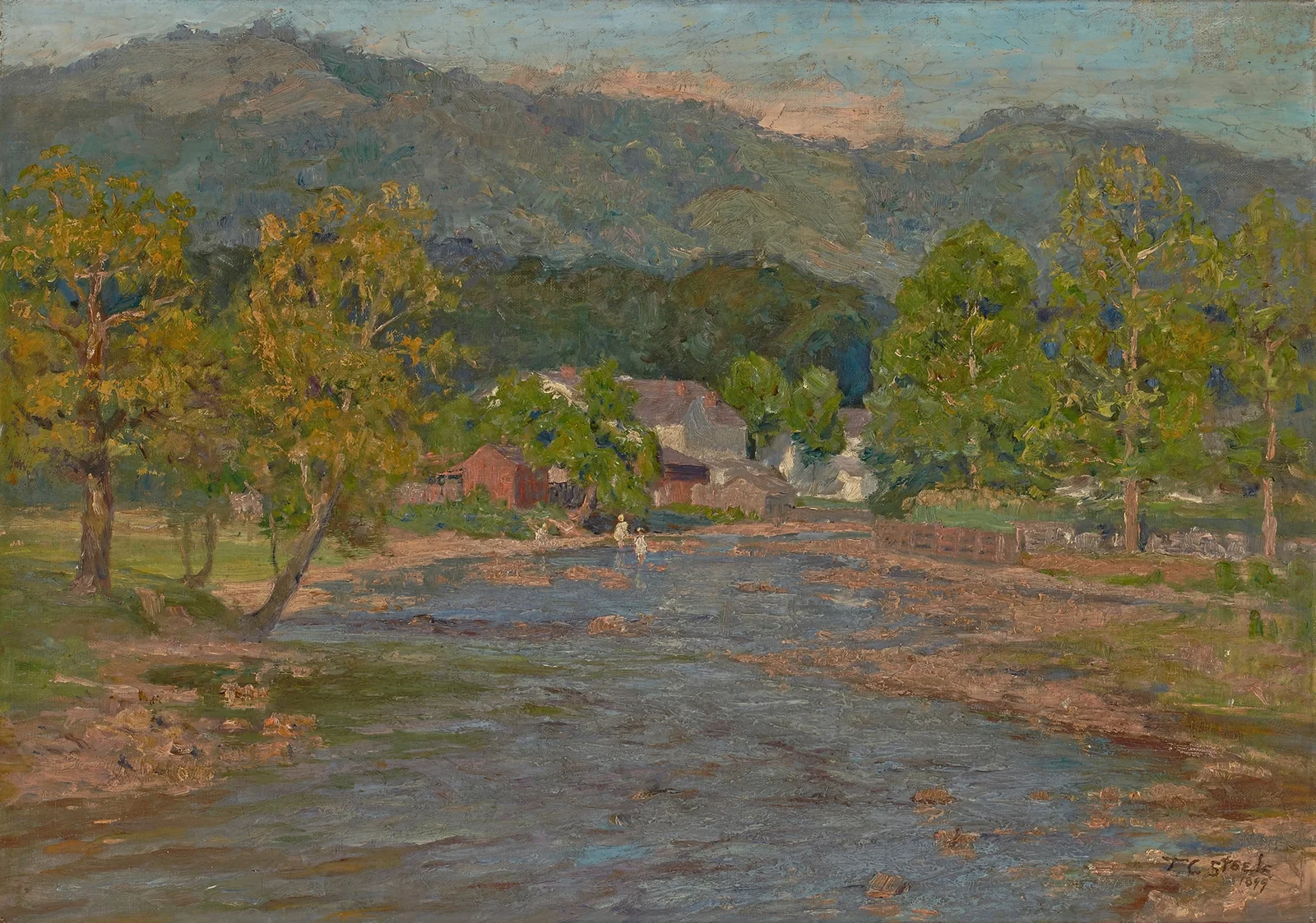 Landscape av Theodore Clement Steele