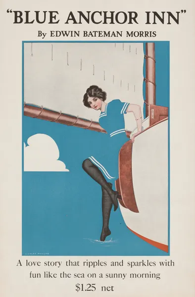 Blue Anchor Inn by Edwin Bateman Morris av Coles Phillips