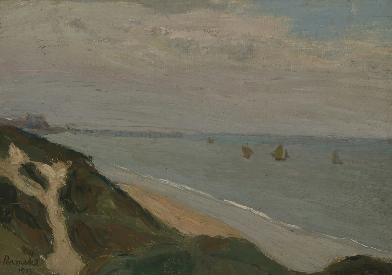 Seascape av Constant Permeke