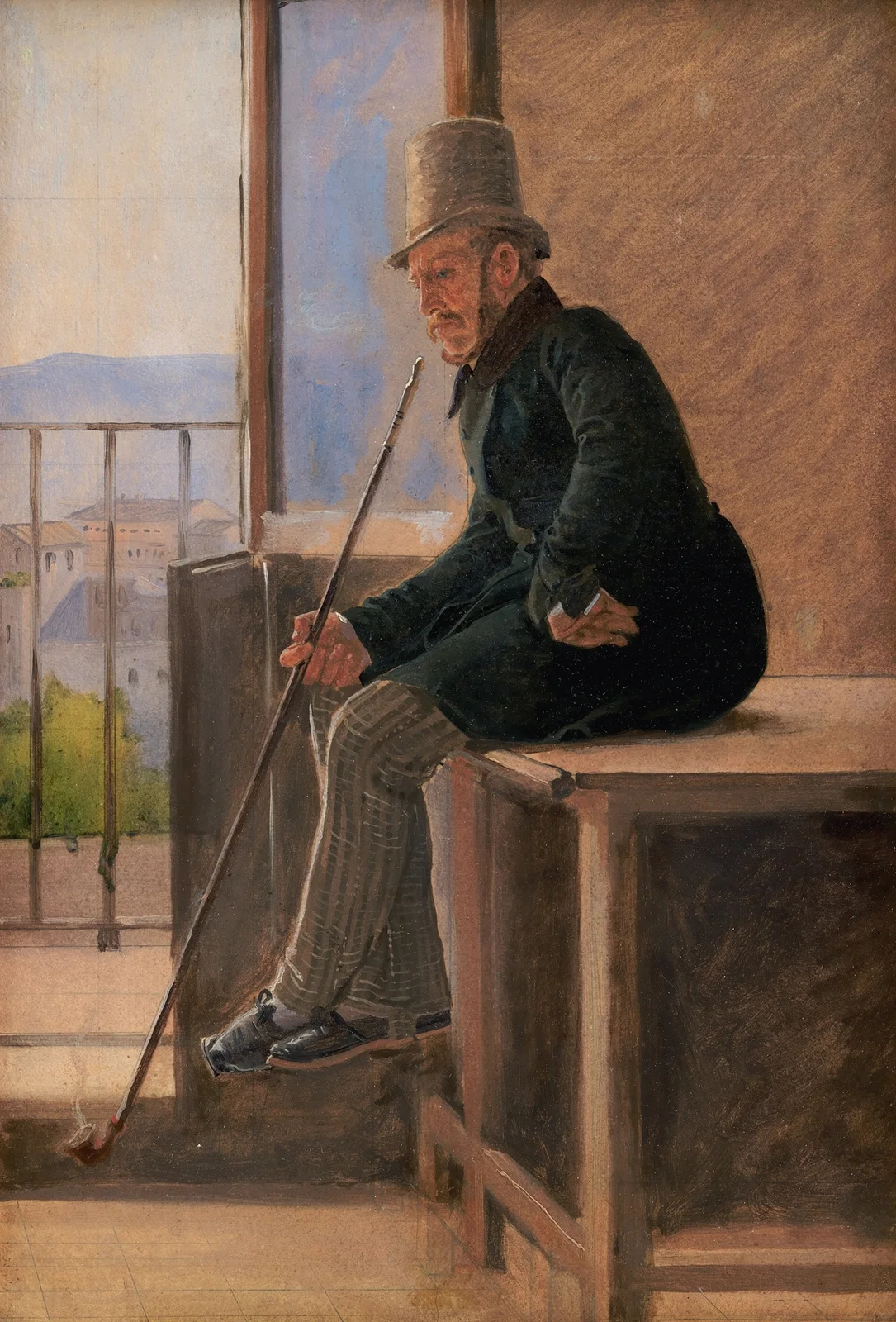 The Painter Jørgen Sonne av Constantin Hansen