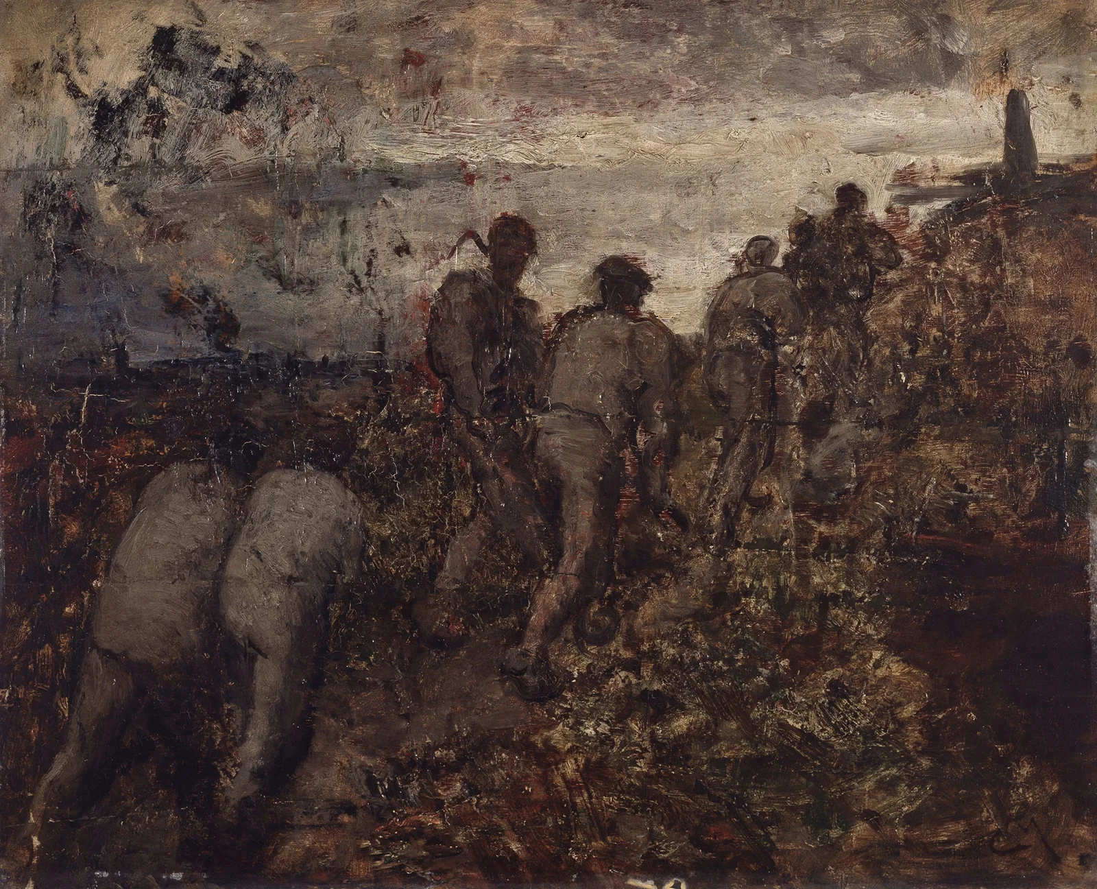 Calvary av Constantin Meunier