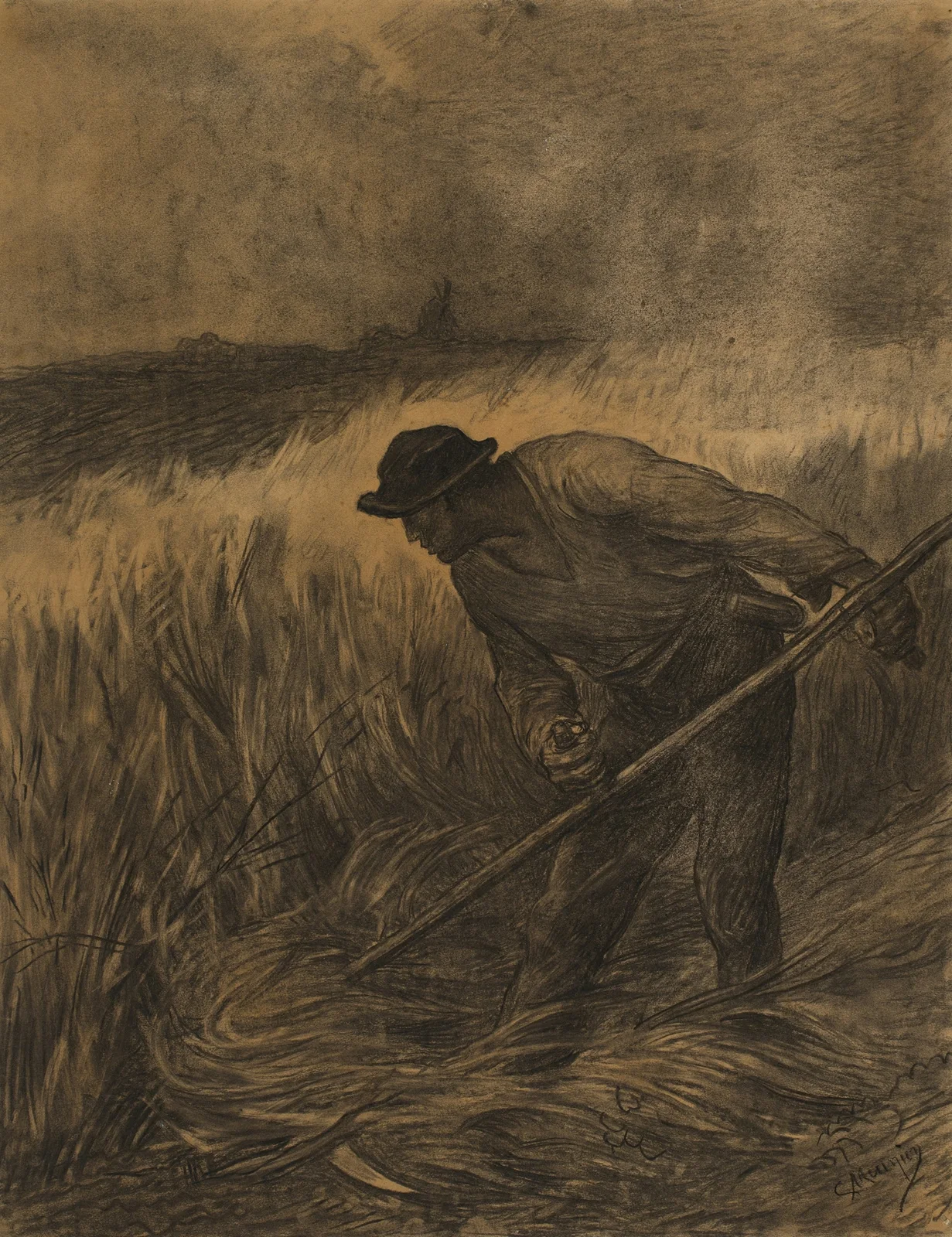 De maaier av Constantin Meunier