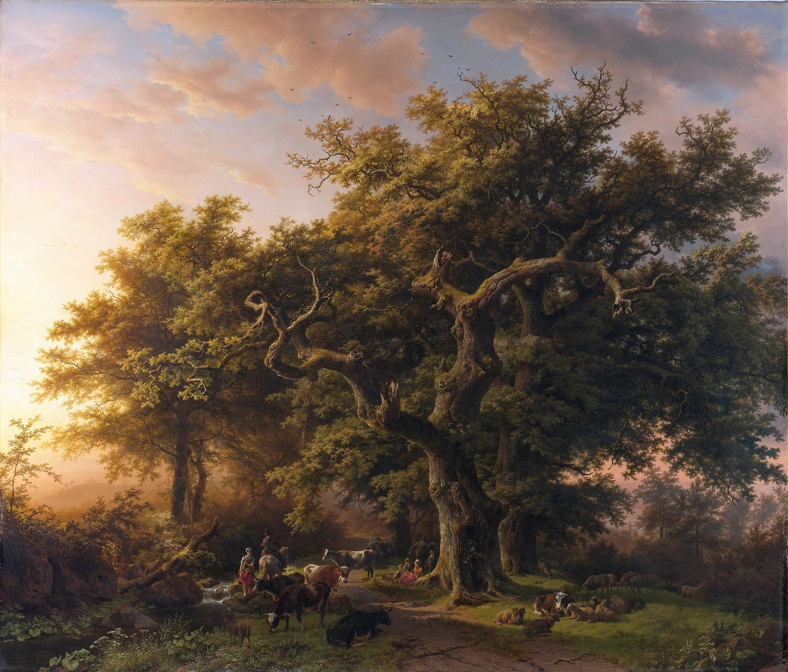 Forest Scene av Barend Cornelis Koekkoek