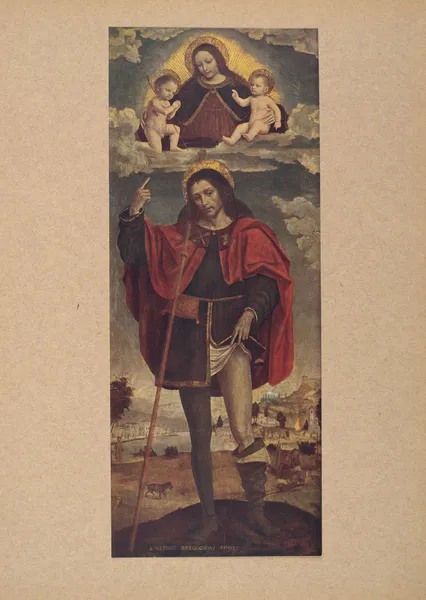 Ambrogio da Fossano detto il Bergognone, S. Rocco av Corrado Ricci