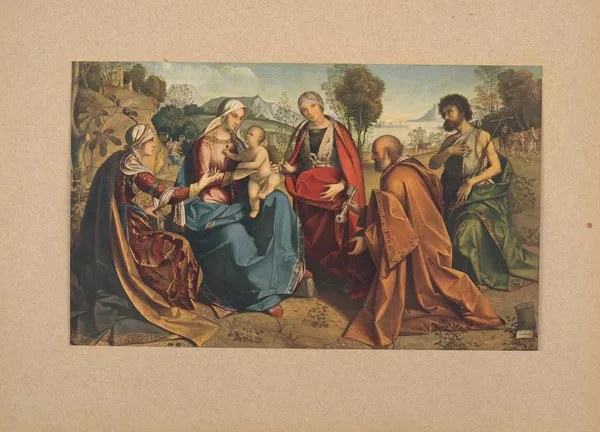 Boccaccio Boccaccino, Sacra Couversazione av Corrado Ricci