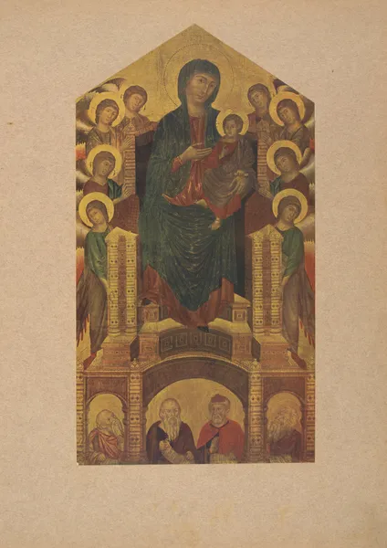 Cimabue, Madonna col Bambino, angeli e santi av Corrado Ricci