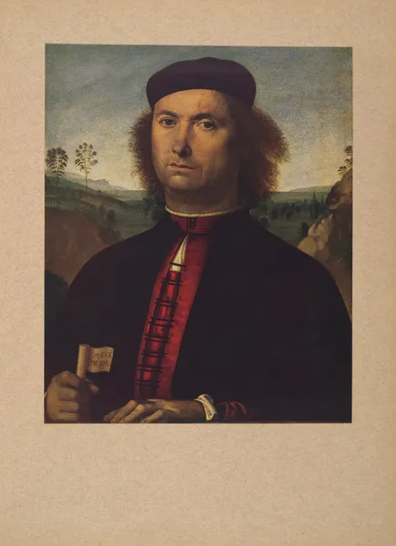 Perugino, Ritratto di Francesco delle Opere av Corrado Ricci