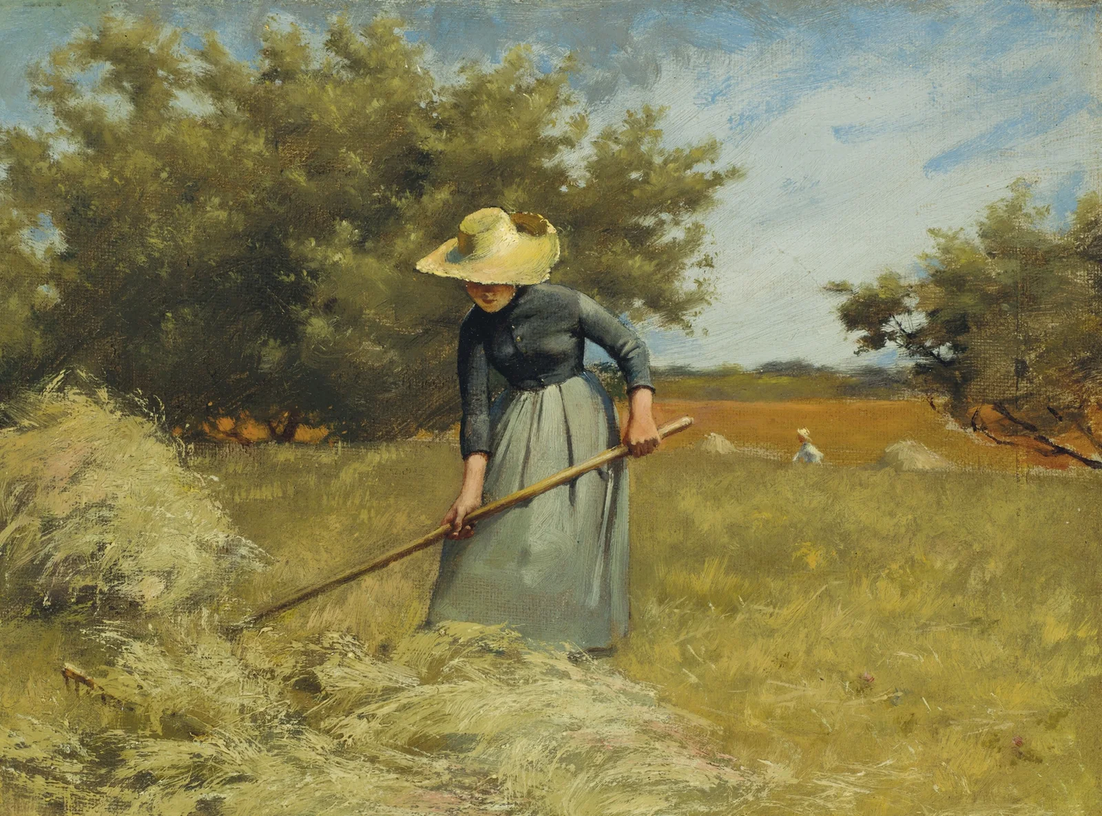 Haytime av Charles Courtney Curran