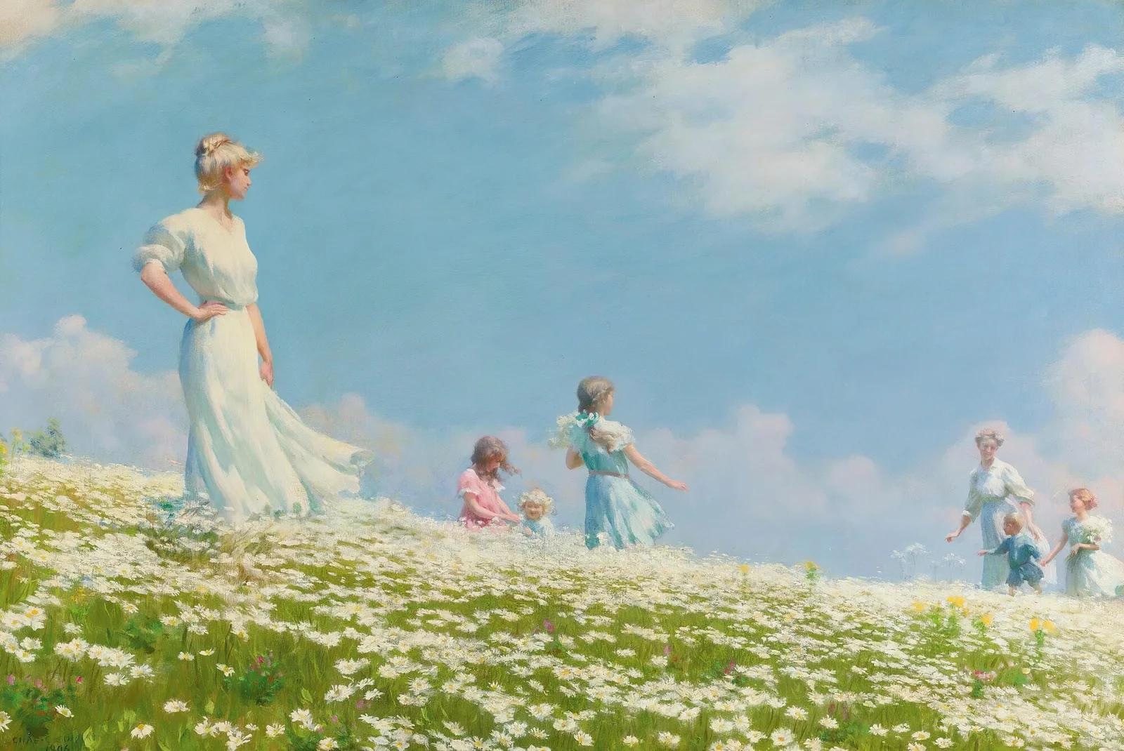 Summer av Charles Courtney Curran