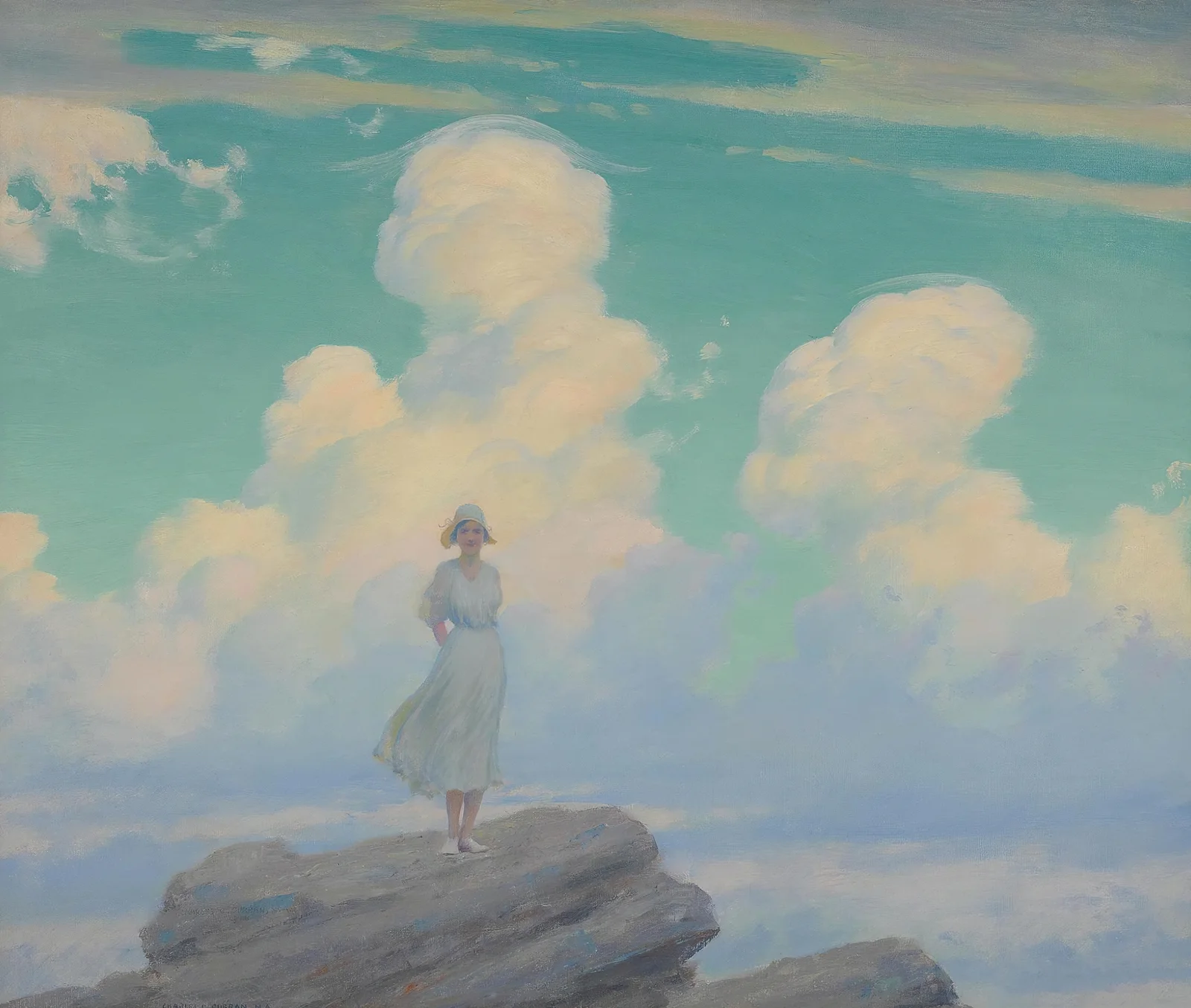The Veiled Cloud av Charles Courtney Curran