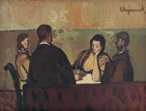 Card Players av Cyprián Majerník