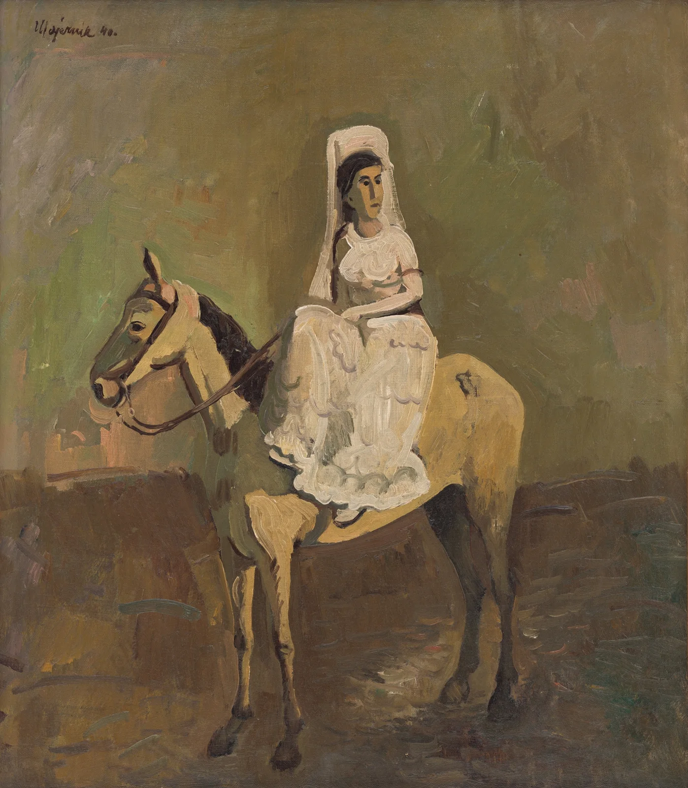 Equestrienne av Cyprián Majerník
