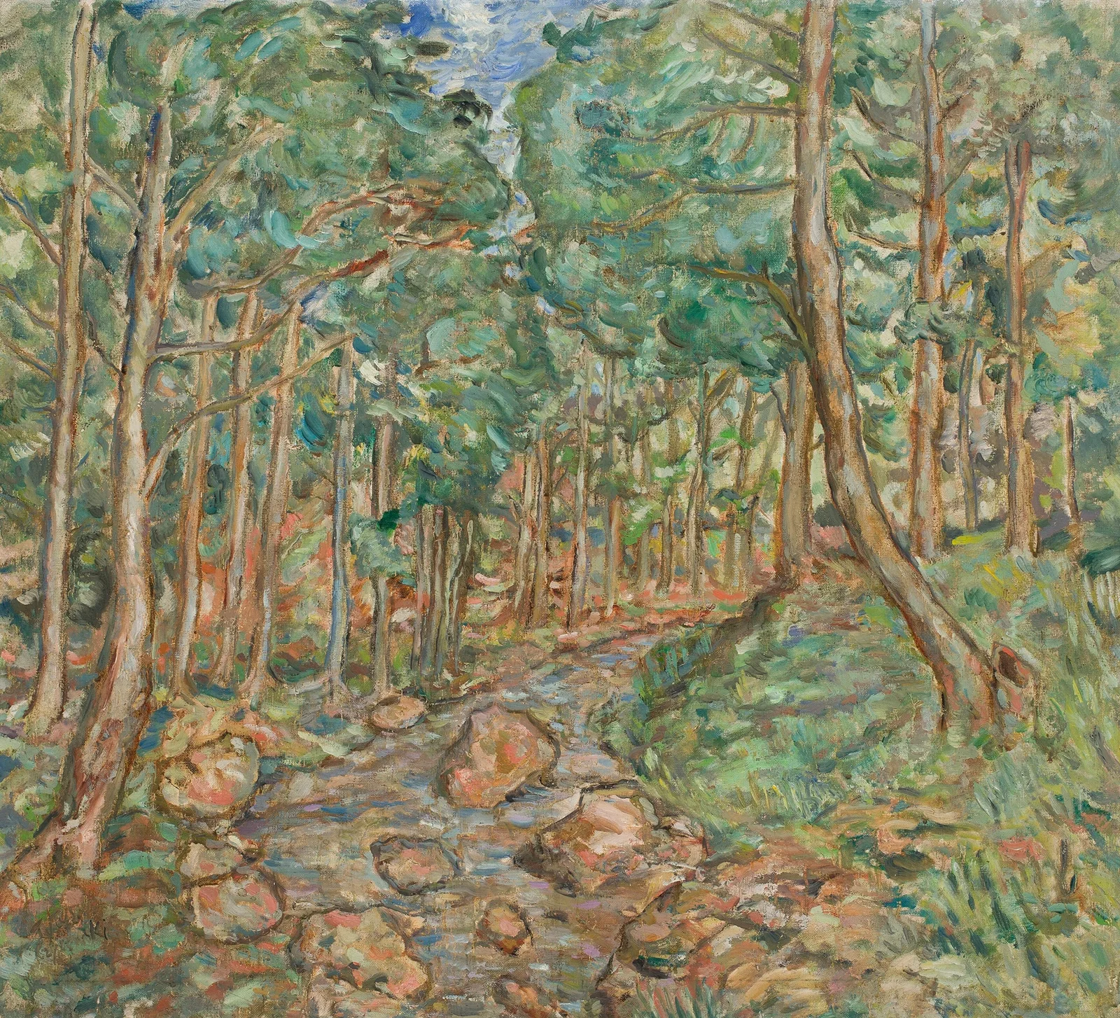 Polish landscape av Tytus Czyżewski