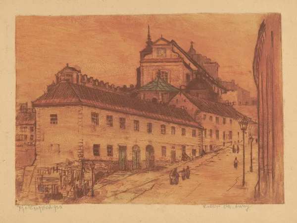 St. Anne’s Church in Warsaw av Feliks Jabłczyński