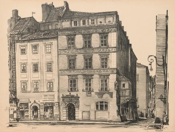 Townhouse of the Princes of Mazowsze av Feliks Jabłczyński