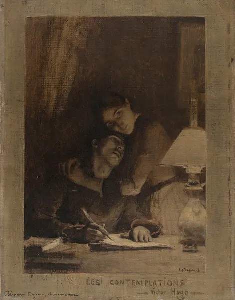 Aimons toujours, aimons encore av Pascal-Adolphe-Jean Dagnan-Bouveret