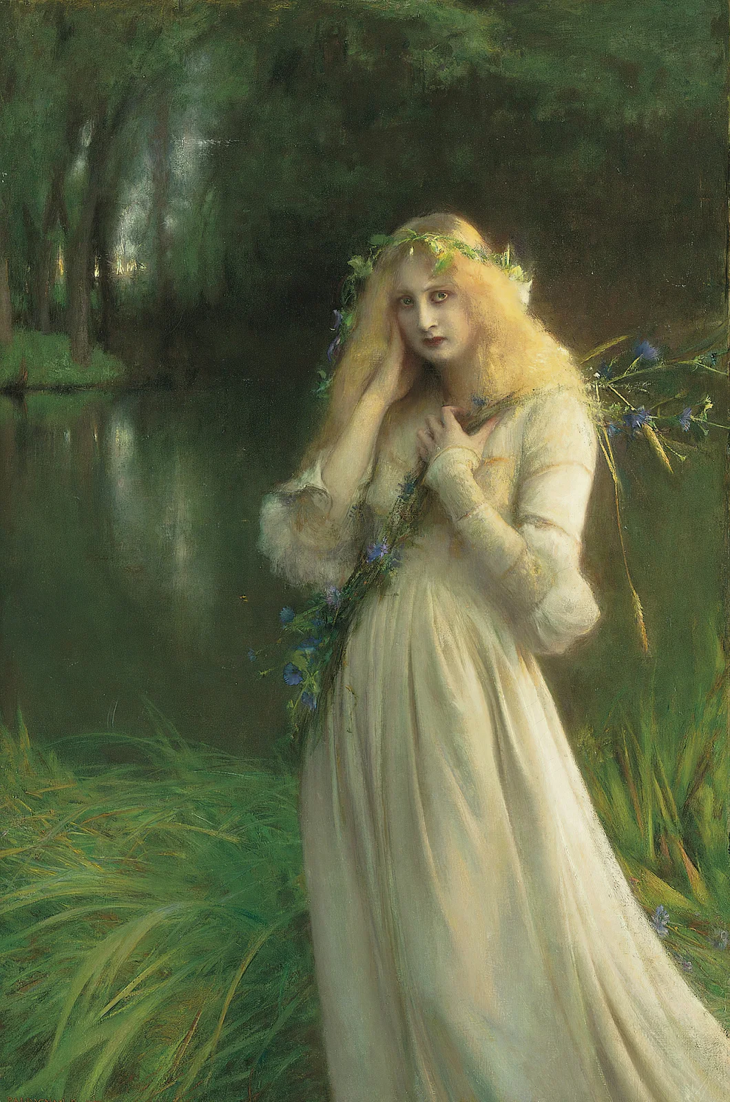 Ophelia av Pascal-Adolphe-Jean Dagnan-Bouveret