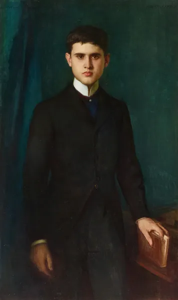 Portrait of Joannes de Stuers at 20 years old av Pascal-Adolphe-Jean Dagnan-Bouveret