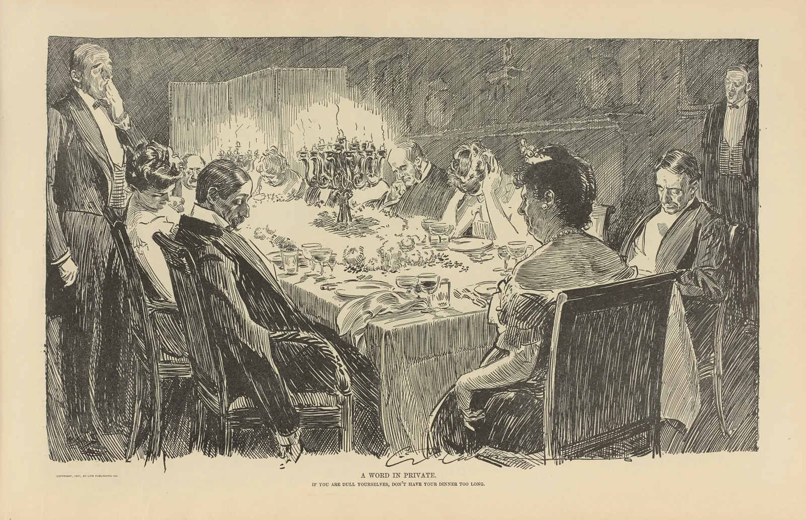 A word in private av Charles Dana Gibson